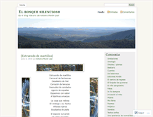 Tablet Screenshot of elbosquesilencioso.com
